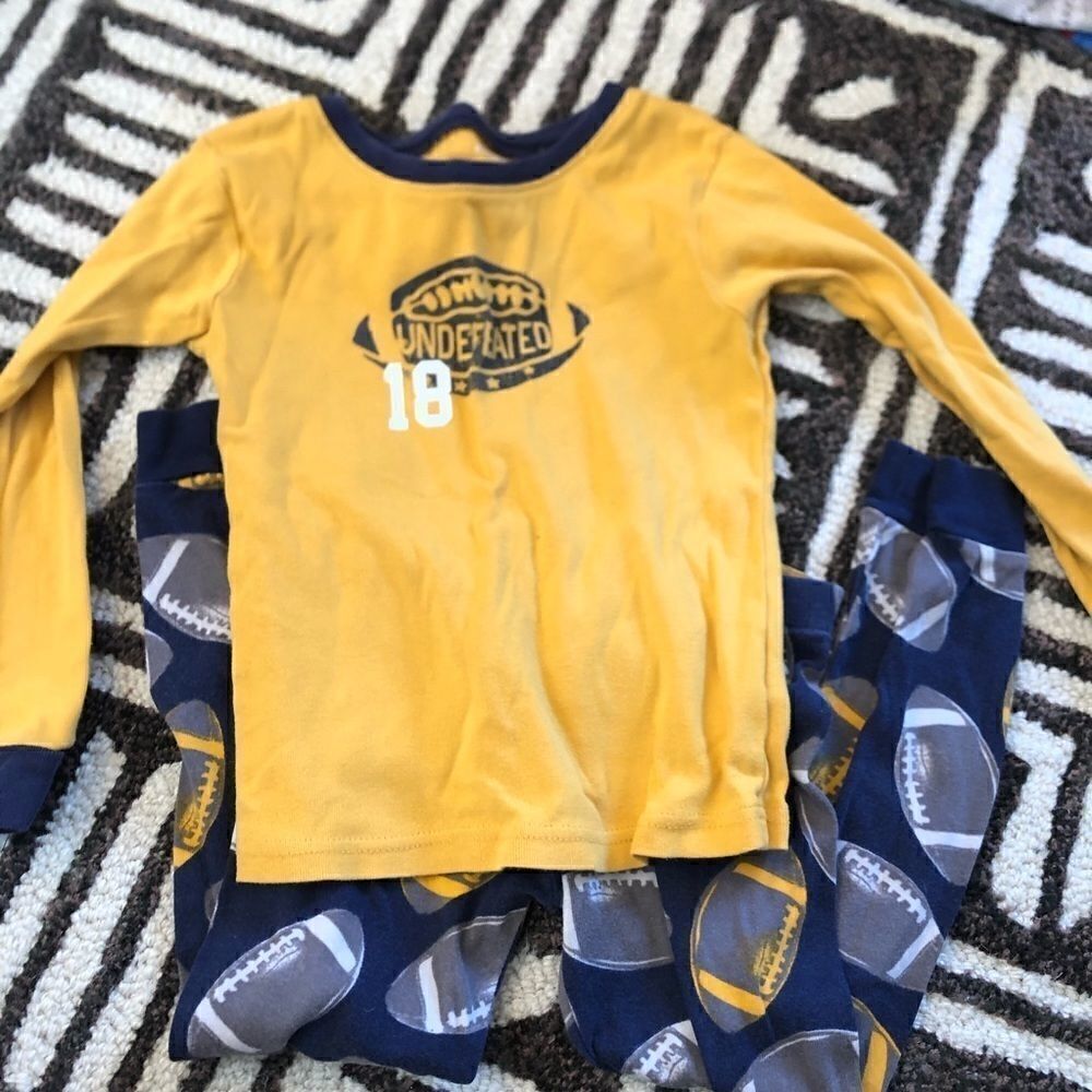 Carter’s Football pajamas